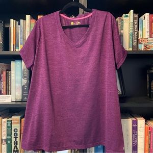 3X Purple Active Top